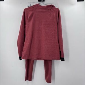 Nike Monochromatic Athletic Set Legging and Sweatshirt Size Medium